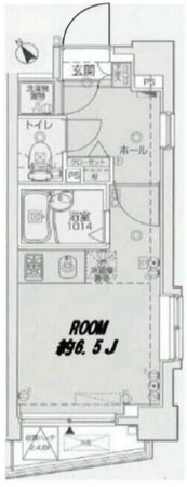 門前仲町駅 徒歩5分 5階の物件間取画像